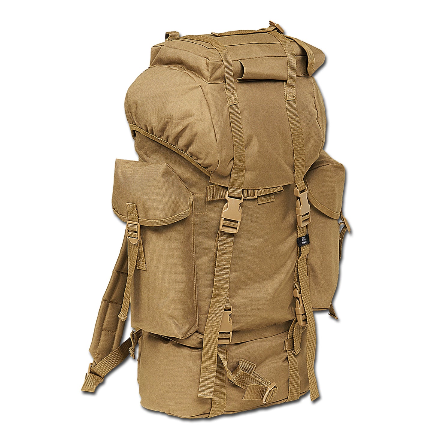 Mochila de combate camuflaje oscuro