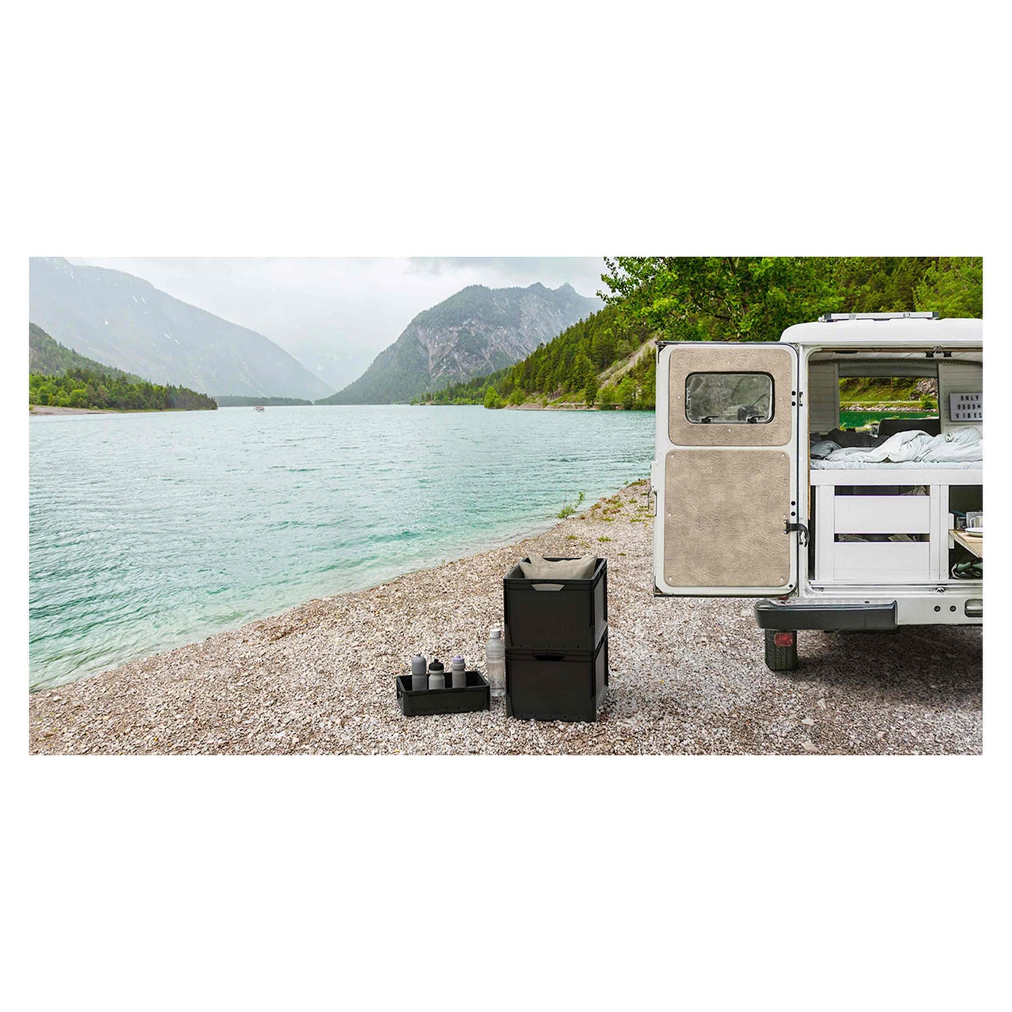 Caja Euronorma Pared Maciza 60 x 40 x 22 cm