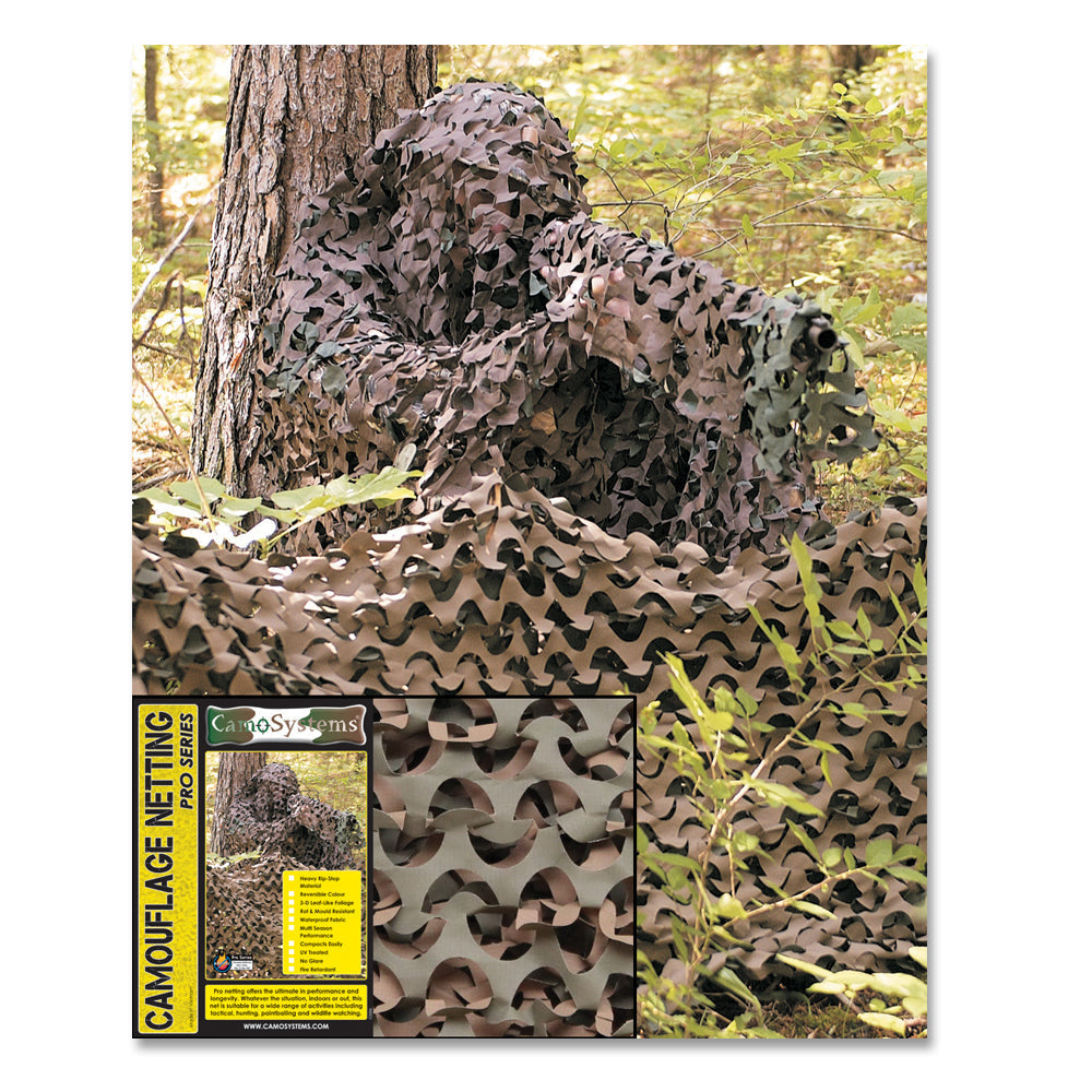 Camouflage Net Pro Light 2.4x3.0 m woodland