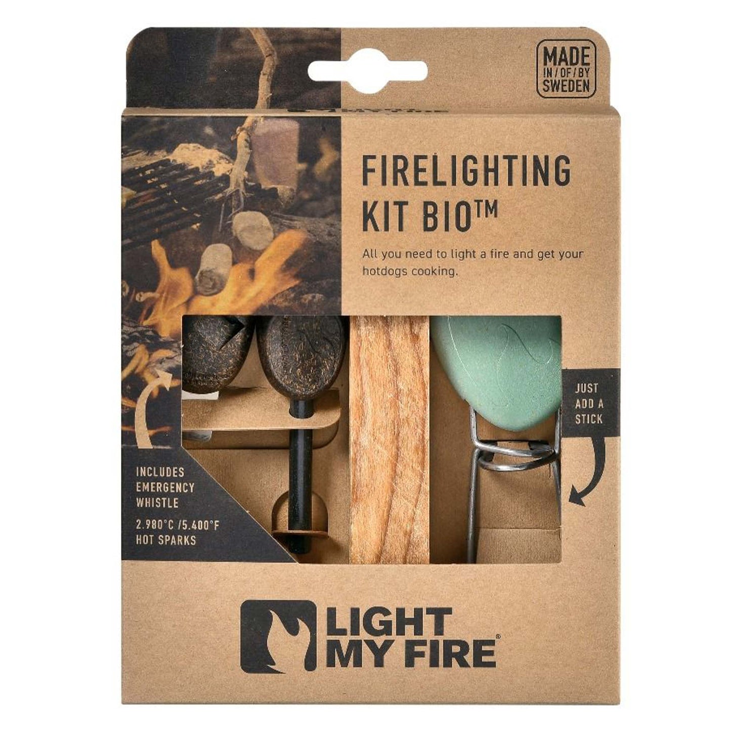 Light my Fire FireLighting Starter Set sandygreen cocoshell