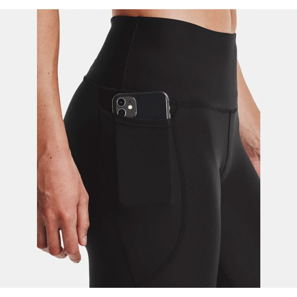 Leggings tobilleros para mujer con cintura HeatGear