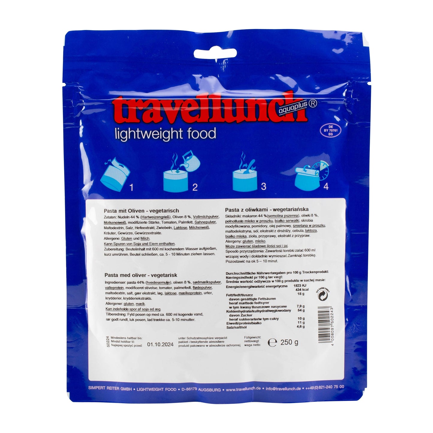 Pasta with Olives Vegetarian 2-Pack