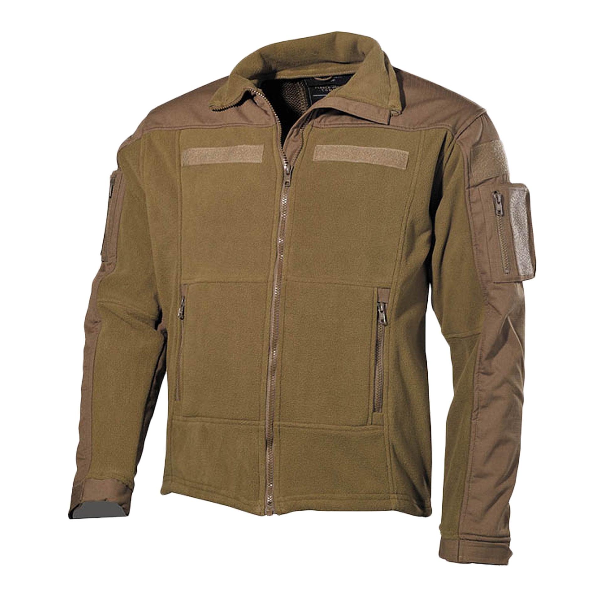 Giacca in pile Combat tan