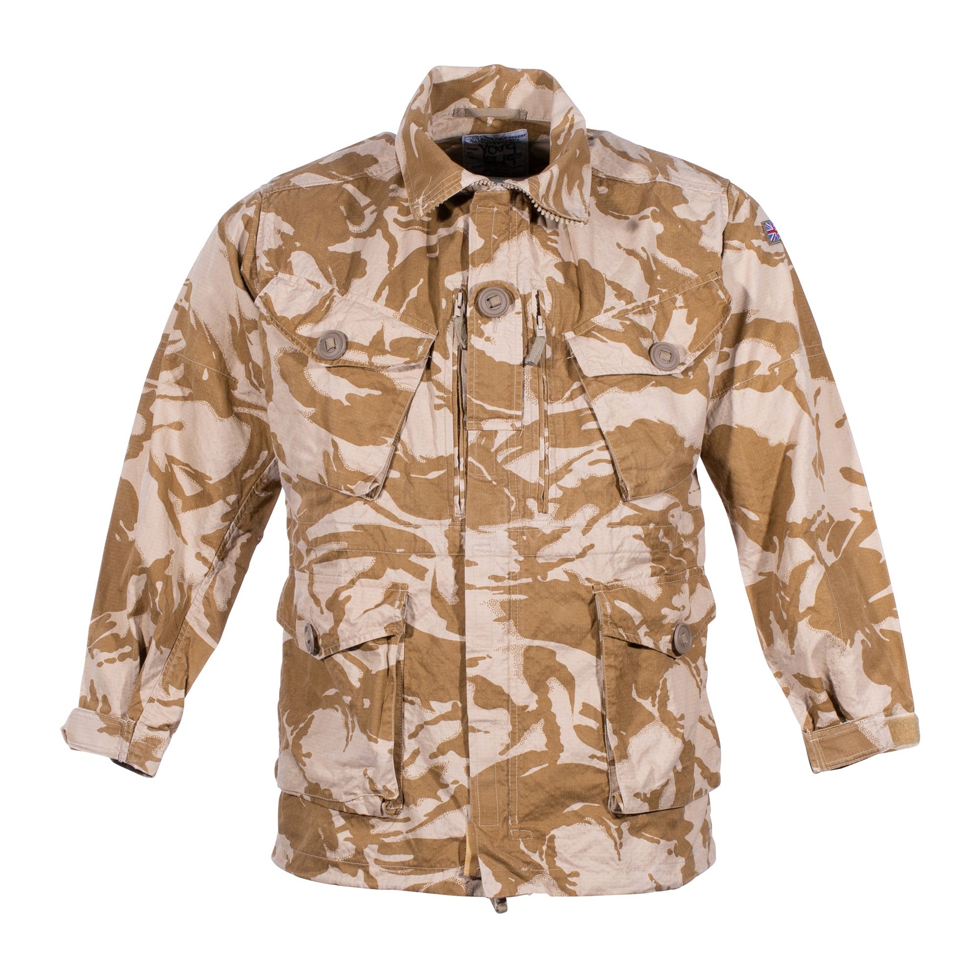 British Field Jacket – DPM, Ripstop desert fabric, Used