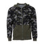 Rival Fleece Top Camo Zip green