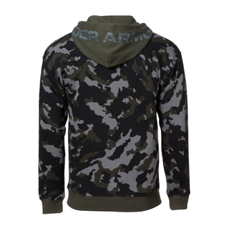 Rival Fleece Top Camo Zip green