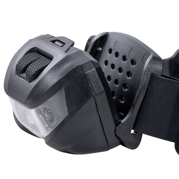 Headlamp rechargeable swiveling