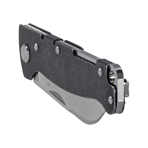 Böker Plus Pocket Knife Atlas Backlock Sheepfoot silver