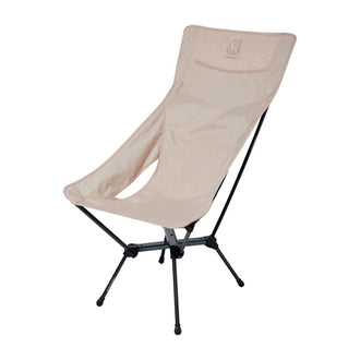 silla de camping Kongelund Lounge concha de arena