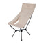 silla de camping Kongelund Lounge concha de arena