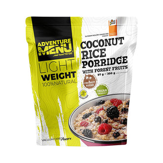 Lightweight rice and coconut porridge