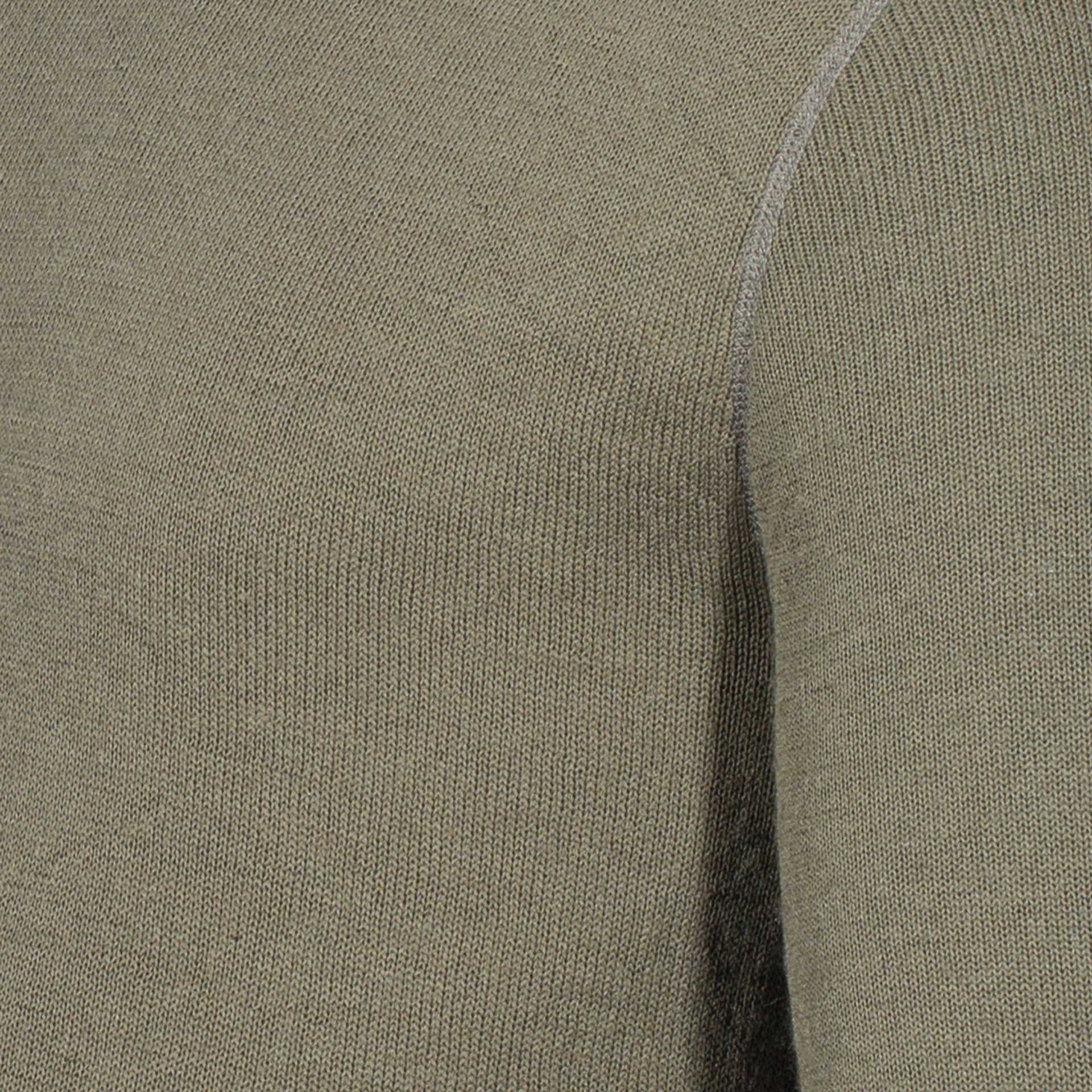 Sottomaglia girocollo manica lunga 200 verde pino