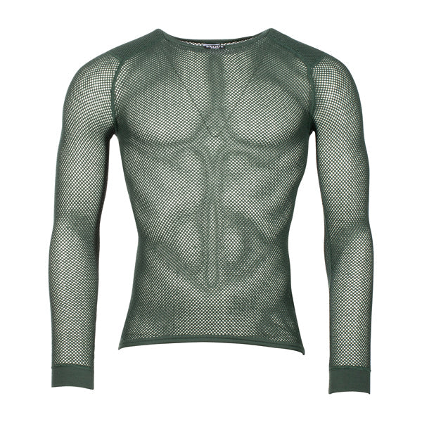 Camisa Super Thermo con inserciones en los hombros verde