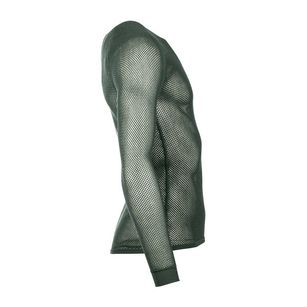 Camisa Super Thermo con inserciones en los hombros verde