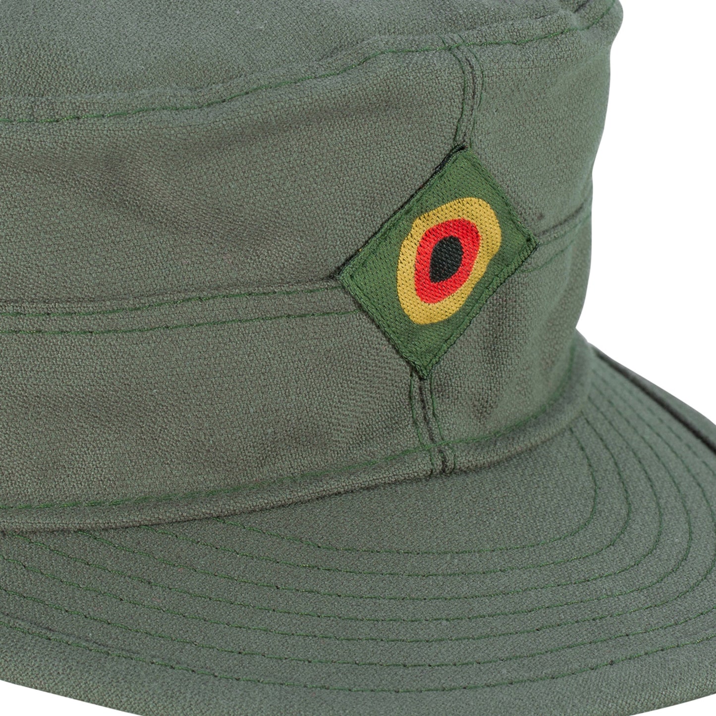 Gorra de campaña del ejército alemán verde