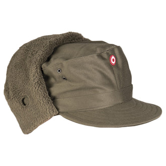 Gorra Austriaca de Invierno con Peluche Como Nueva