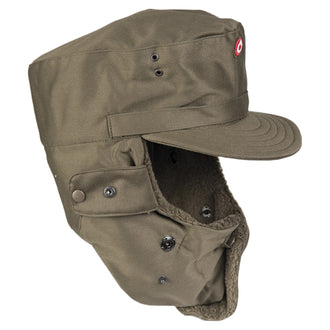 Gorra Austriaca de Invierno con Peluche Como Nueva