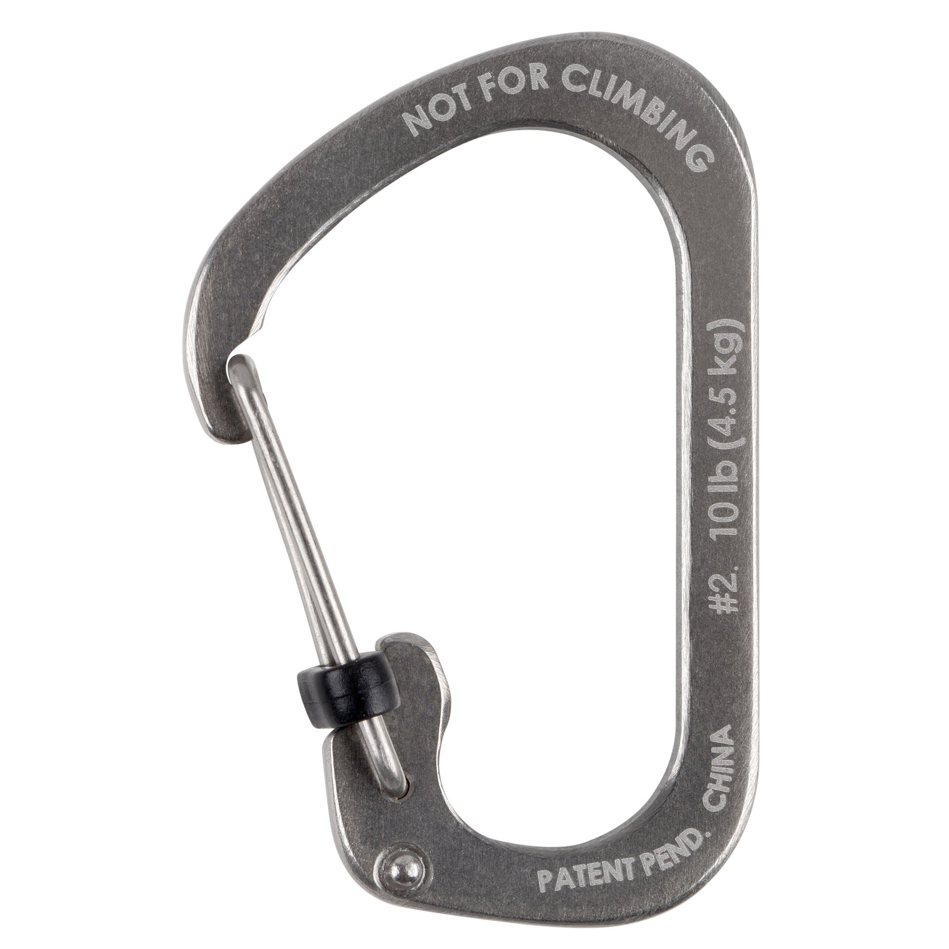 Carabiner SlideLock Size 2 Stainless Steel