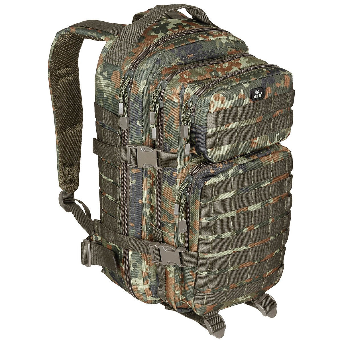 Mochila US Assault Pack árido-bosque