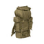 Mochila de combate camuflaje oscuro