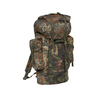 Mochila de combate camuflaje oscuro