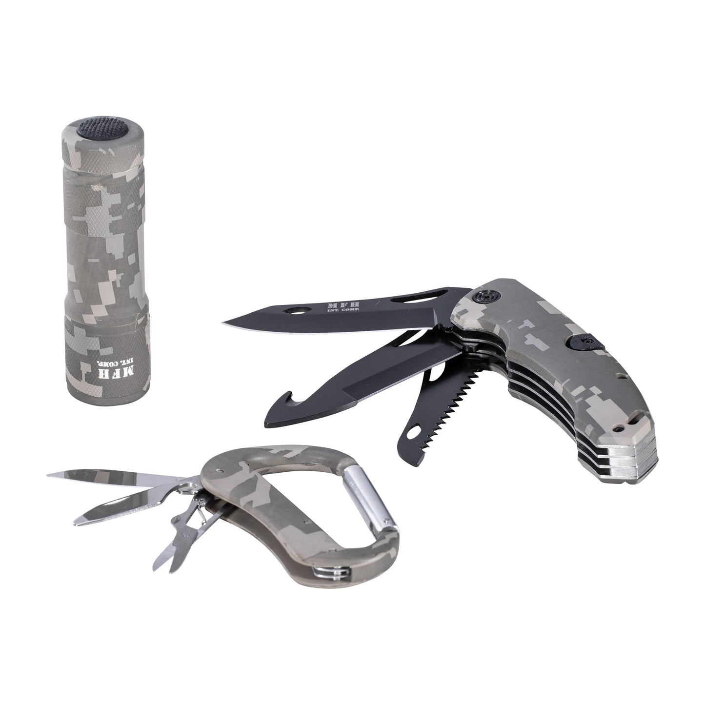 Knife Set with LED Flashlight AT-digital