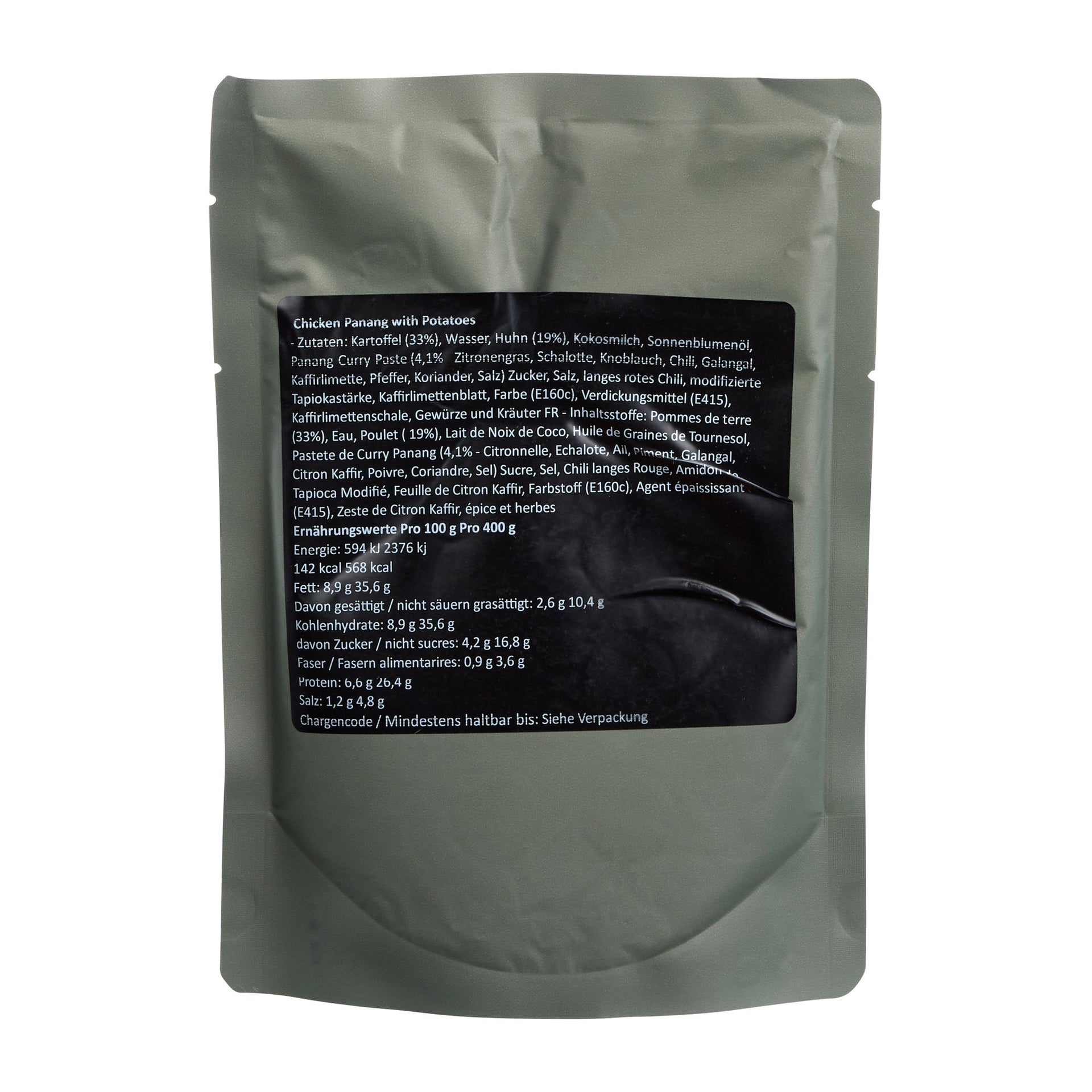 Chicken Panang with Potatoes