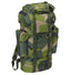 Mochila de combate camuflaje oscuro
