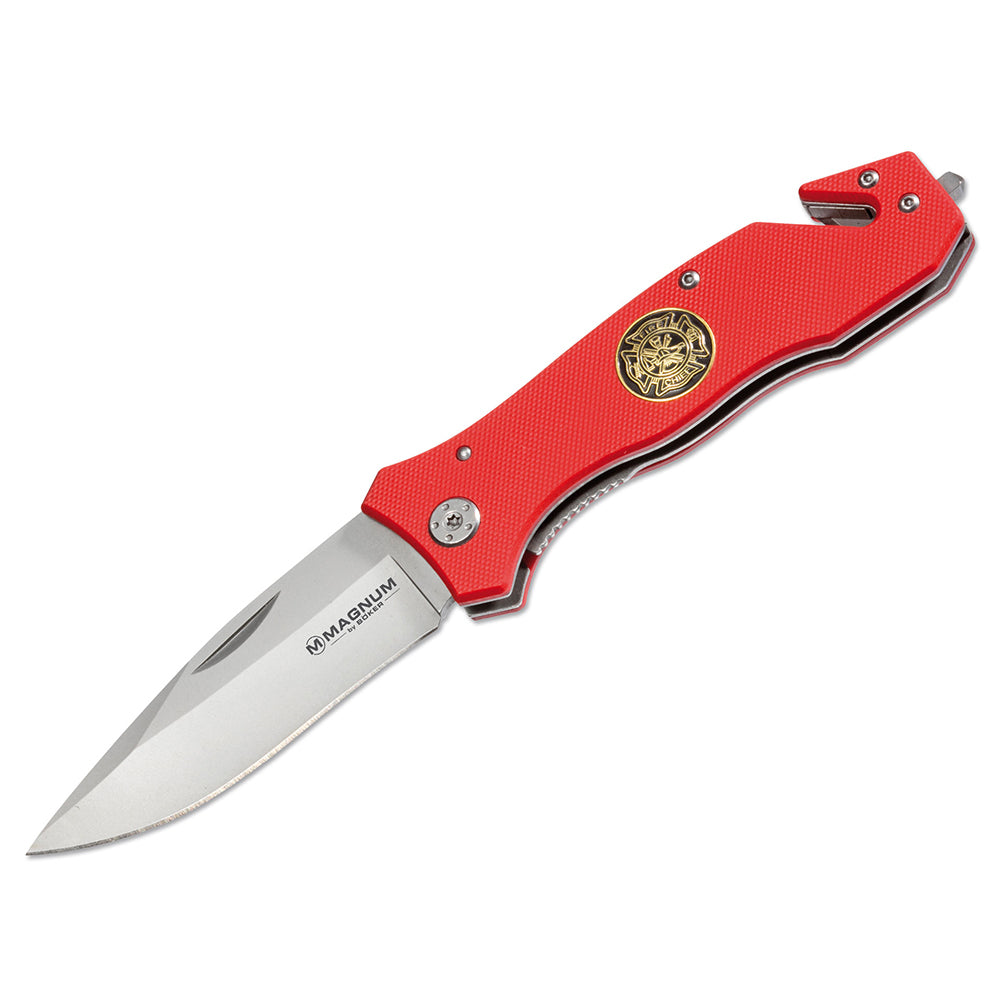 Magnum Taschenmesser Bomberos 42 rojo