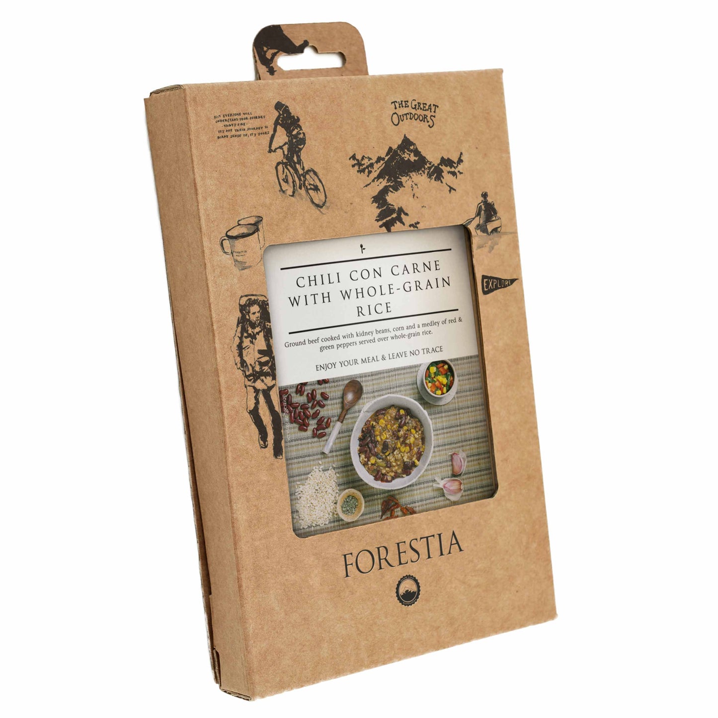 Chili con carne con arroz integral