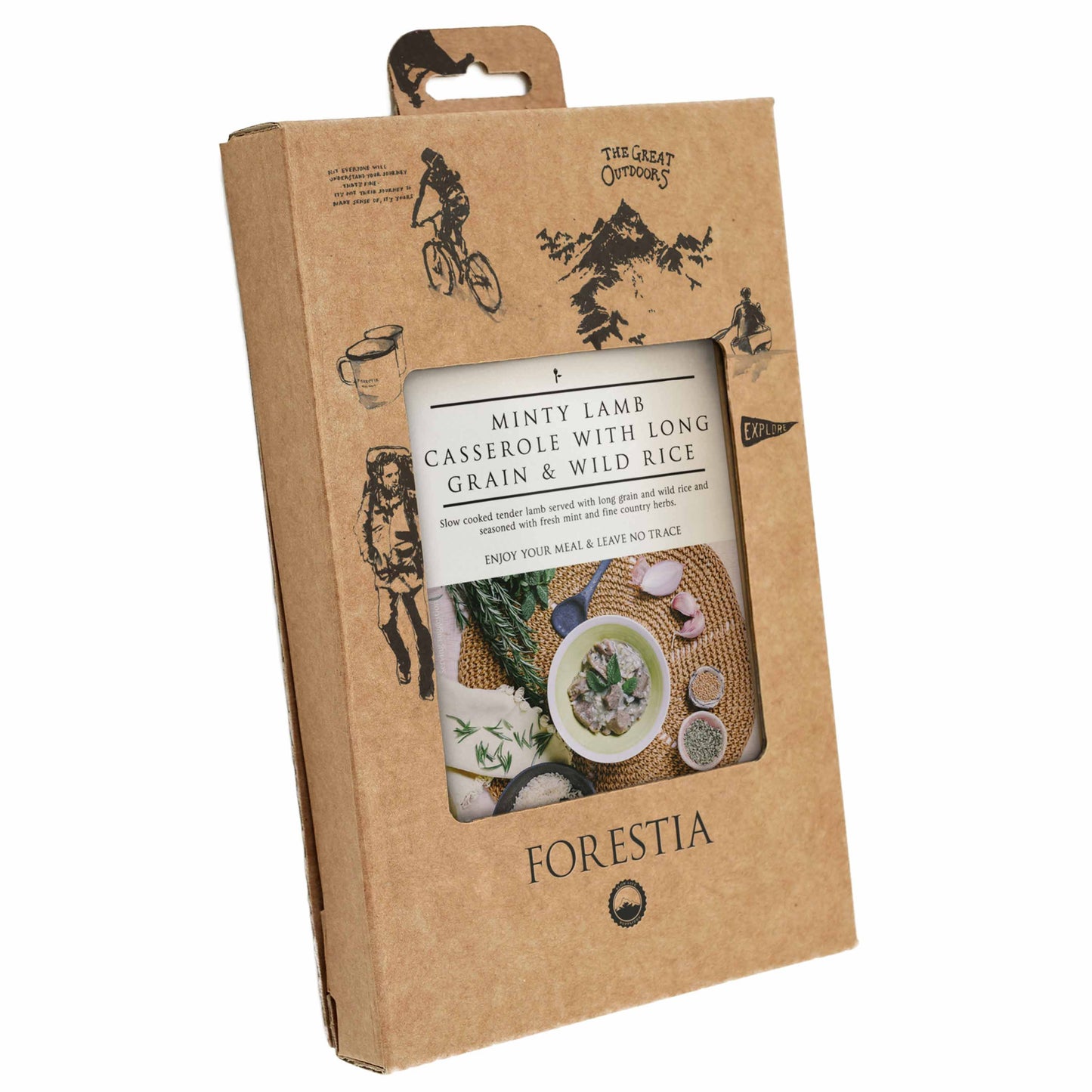 Minty Lamb Casserole with Long Grain & Wild Rice