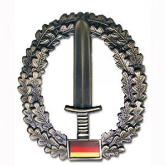 Insignia de boina de las Fuerzas Armadas alemanas KSK