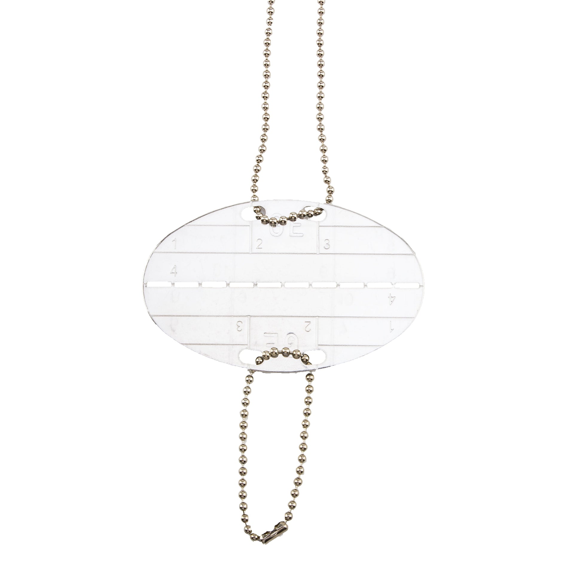 Juego de placas para perros BW con cadenas