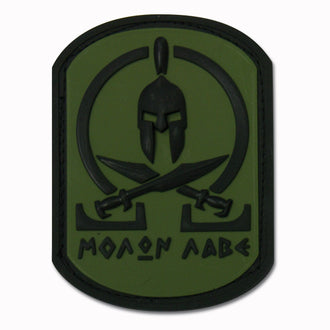 3D-Patch Molon Labe Spartan