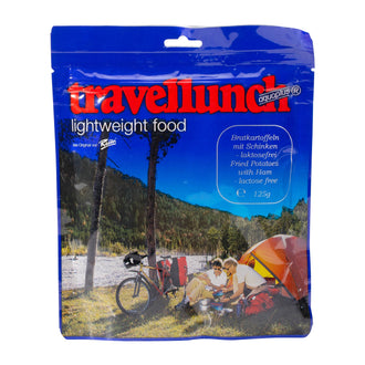 Fried Potatoes with Ham Lactose Free