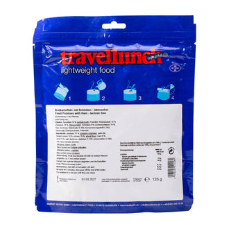 Fried Potatoes with Ham Lactose Free