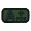 3D Blood Type Patch A Pos /