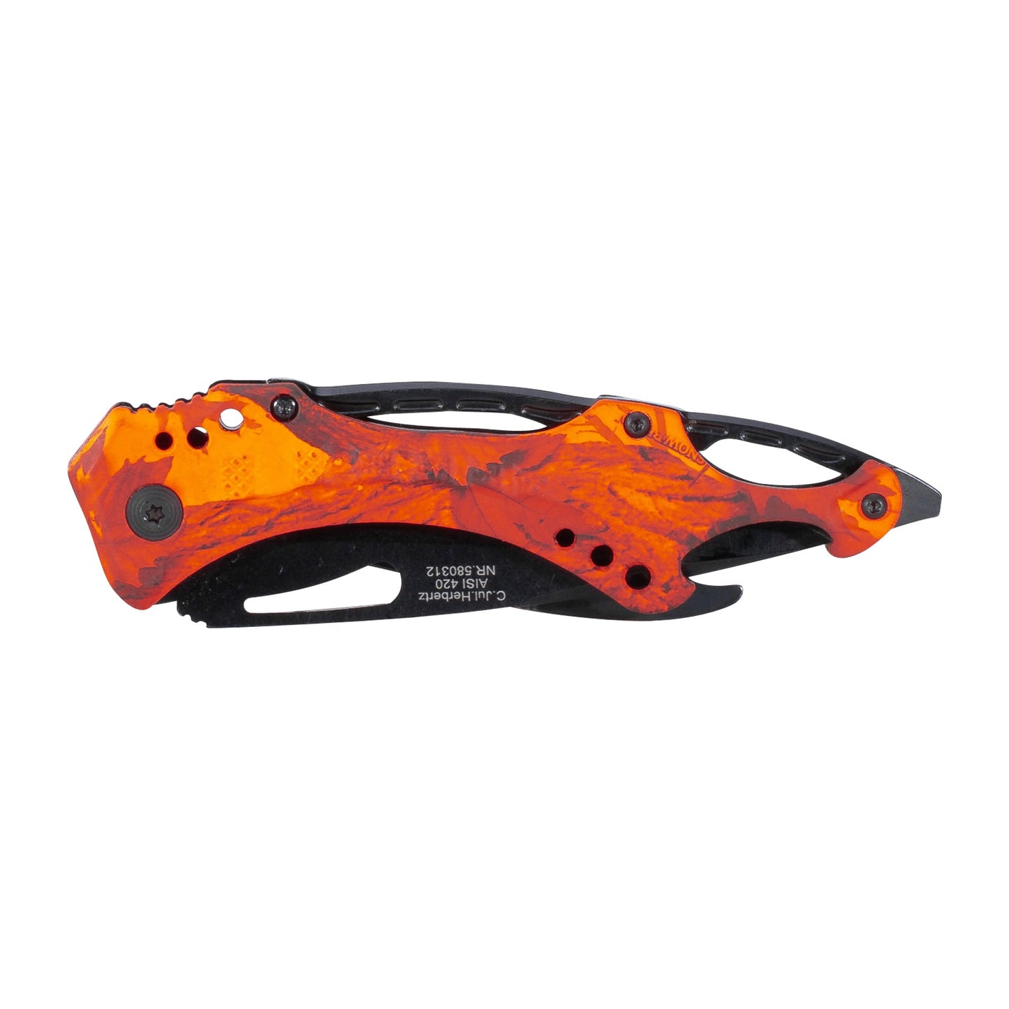 Herbertz Messer Camo orange