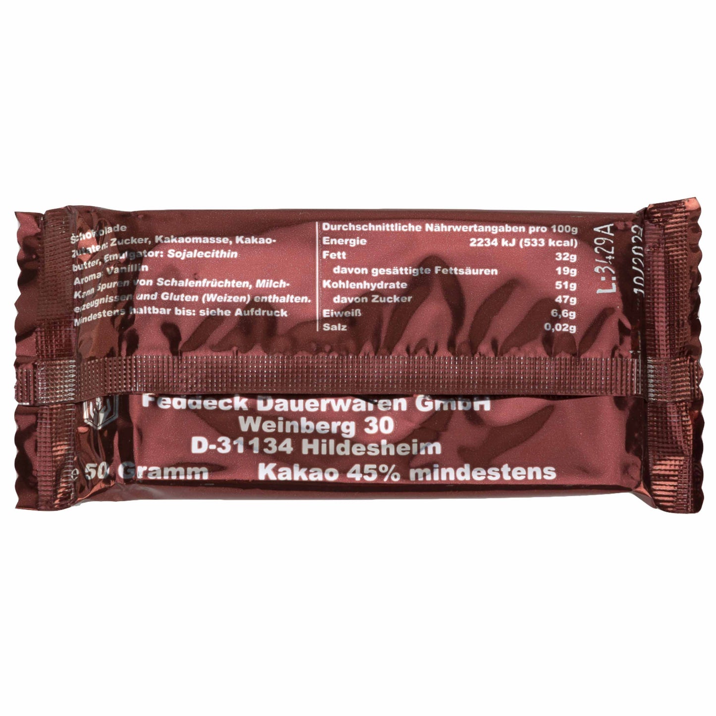Chocolate BW 50 g