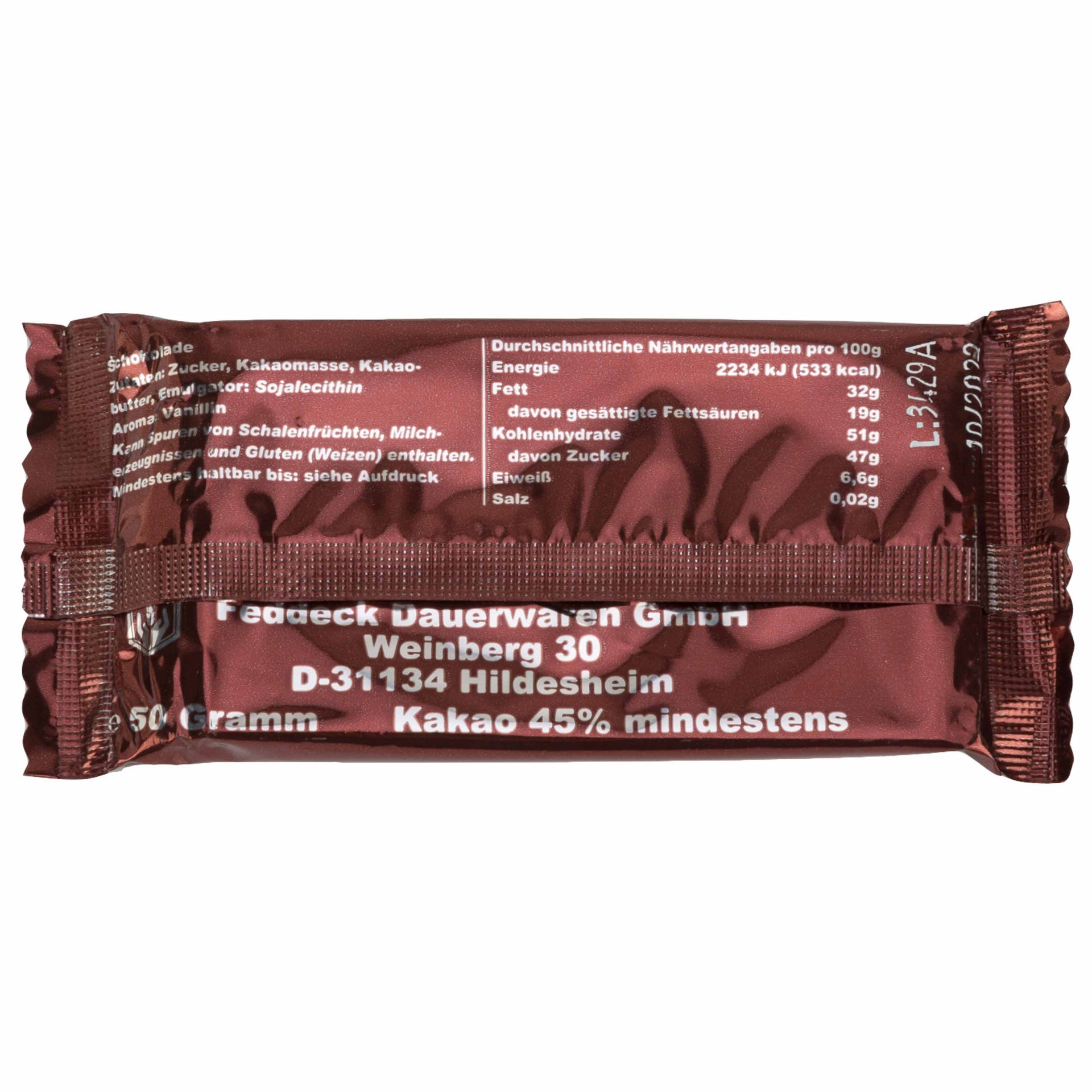 Chocolate BW 50 g