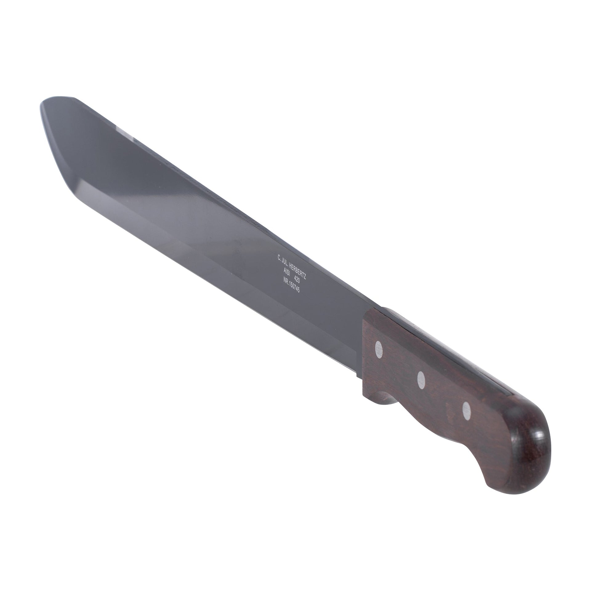 Machete Scout Short 40cm Wooden Handle Blued