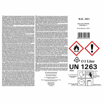 Paint Can Army Lack 1 liter matt