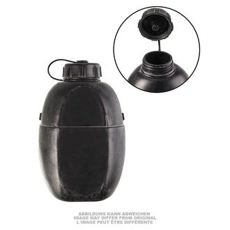 Borraccia in plastica britannica usata