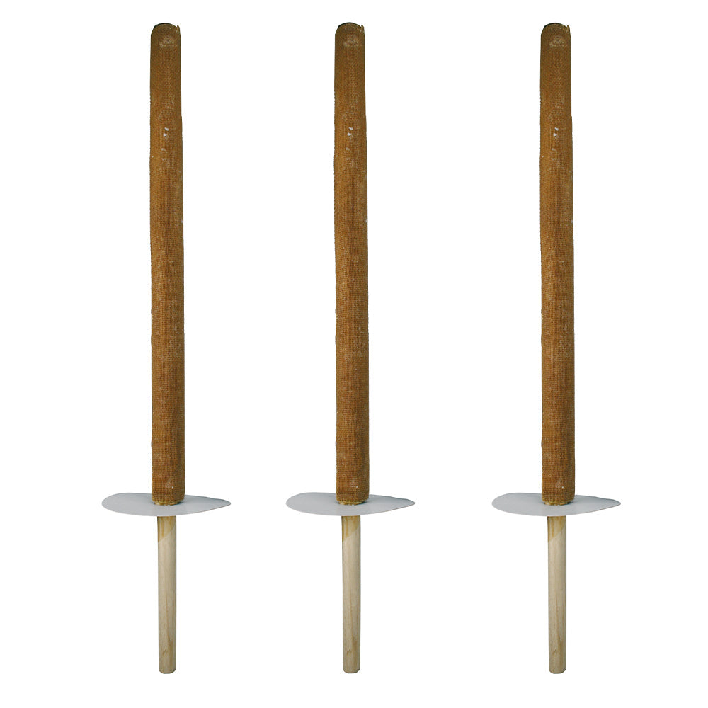 Torce di cera 55 cm (confezione da 3)