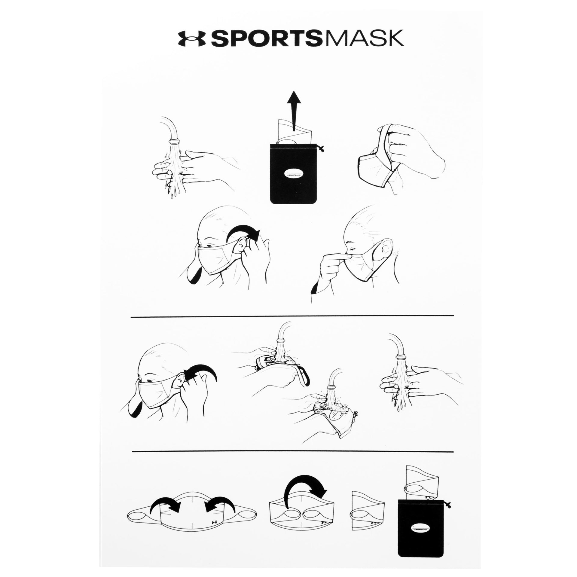 Mouth Nose SportsMask Corporate /coal