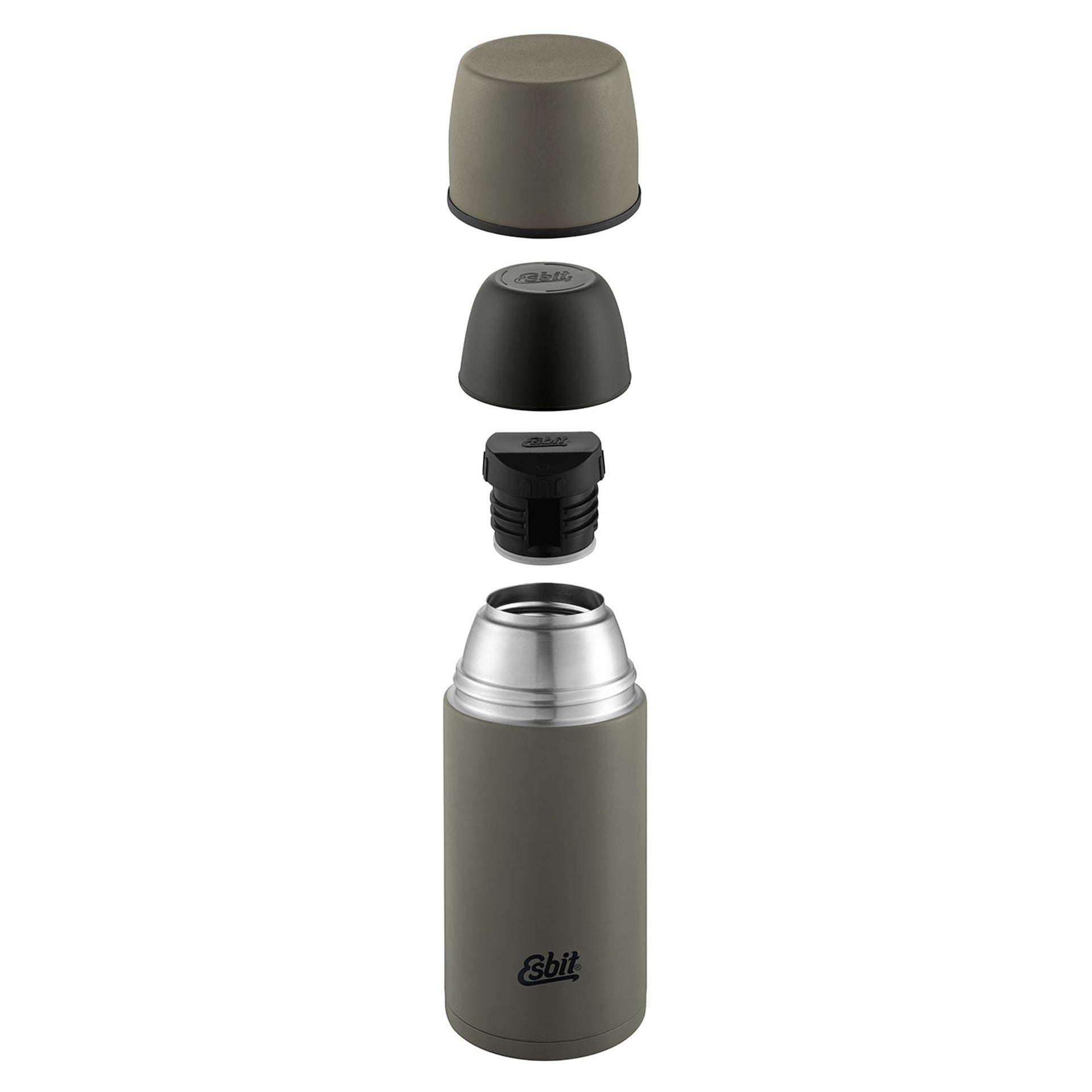 Stainless Steel Vacuum Flask 0.75 L  green