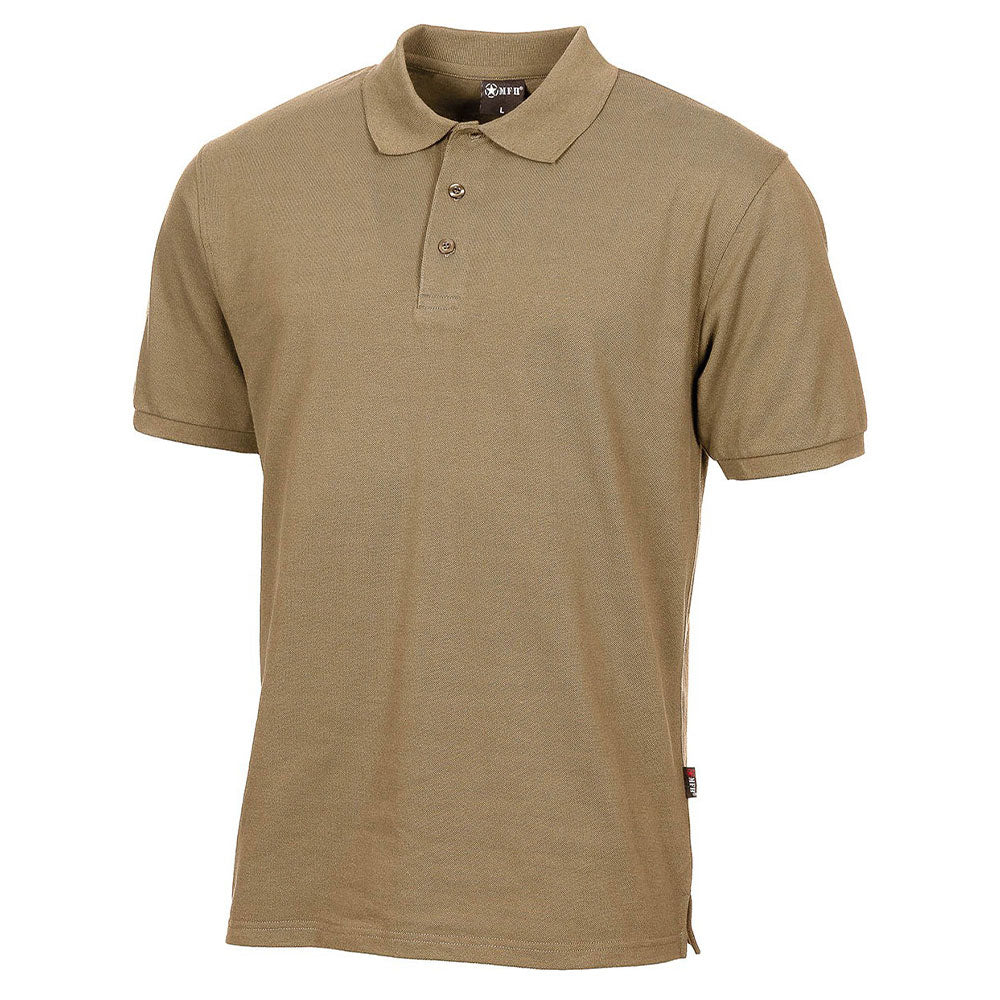 Polo Shirt with Button Placket