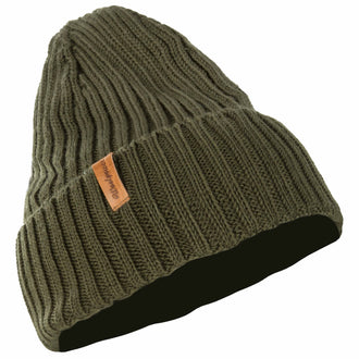 Gorro Rib verde pino