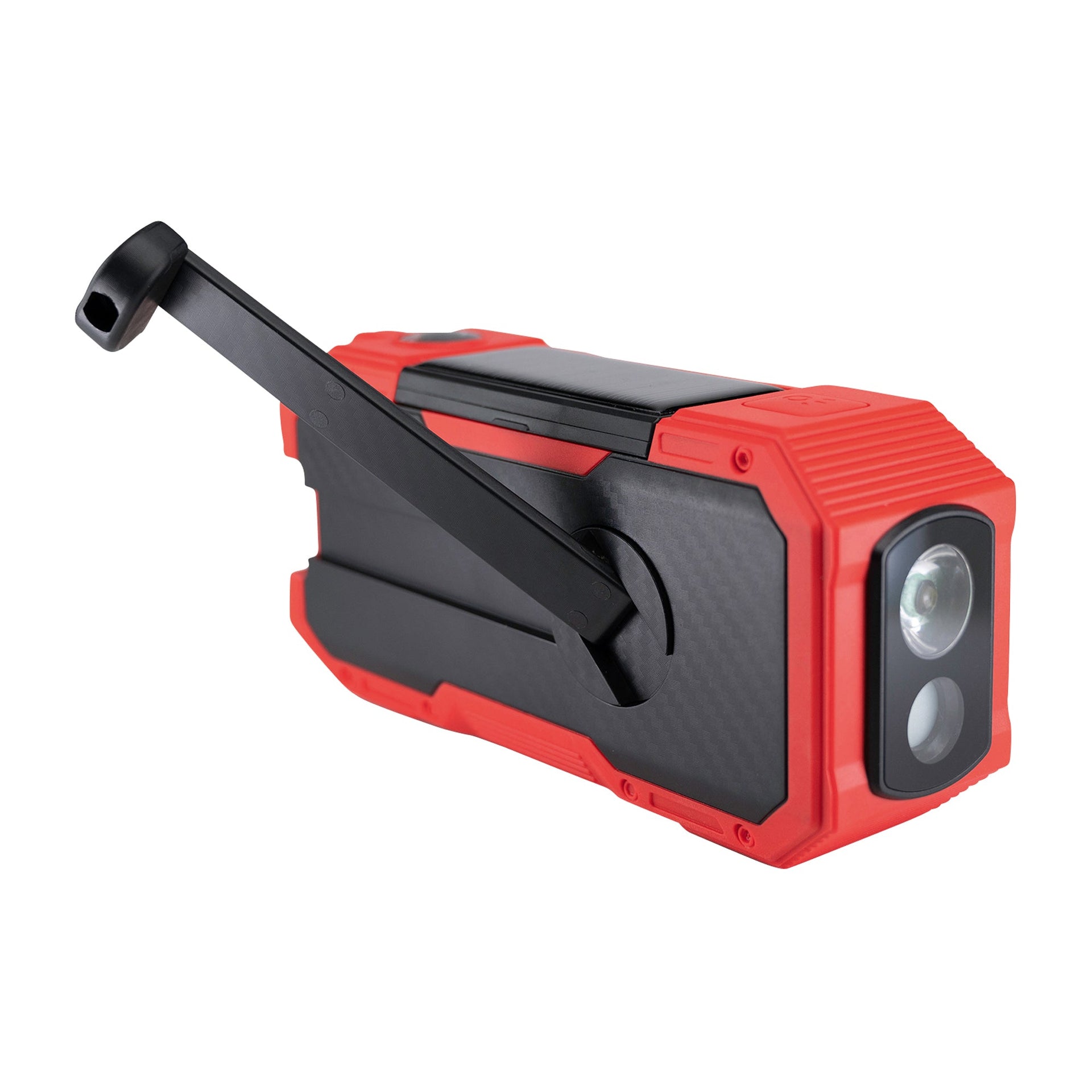 Outdoor Kurbelradio DR 112 DAB schwarz rot