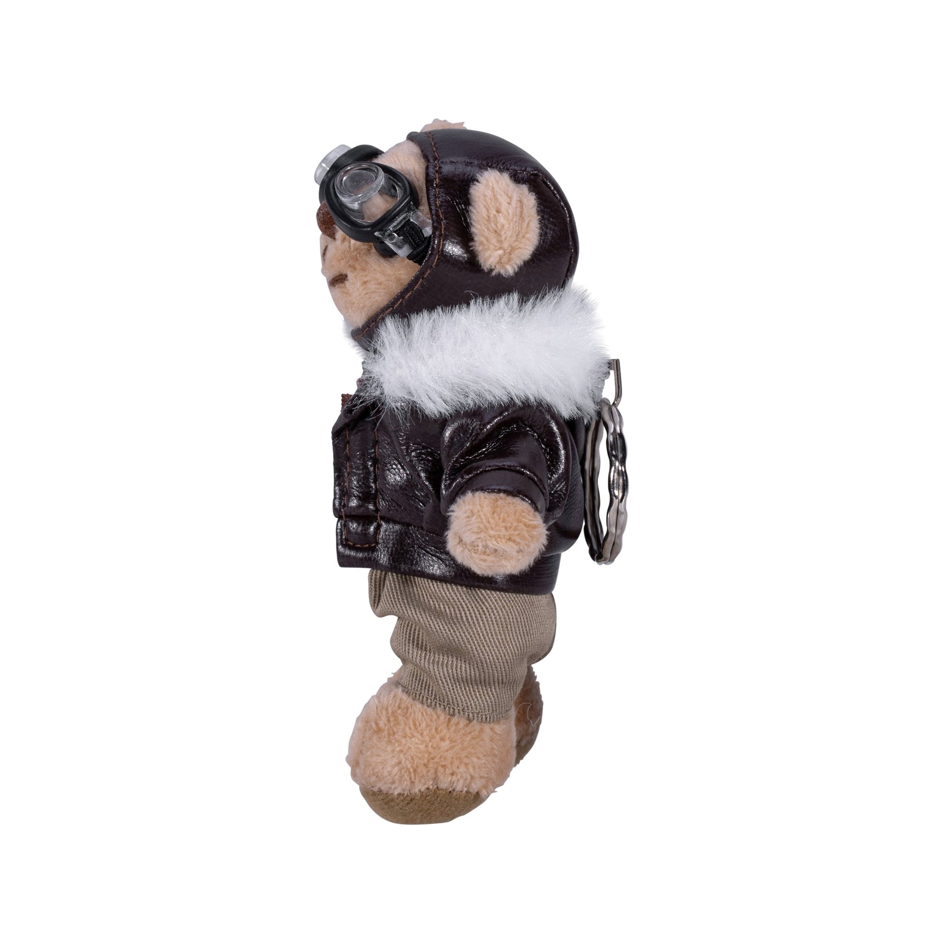 Teddy Bear Pilot Keyring